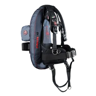 AudaxPro Stealth Evo 16 BCD, Aluminum Backplate