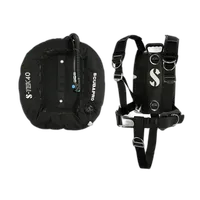 Scubapro S-Tek Pro System, Stainless Steel Backplate, Donut Wing 40 lb/18kg